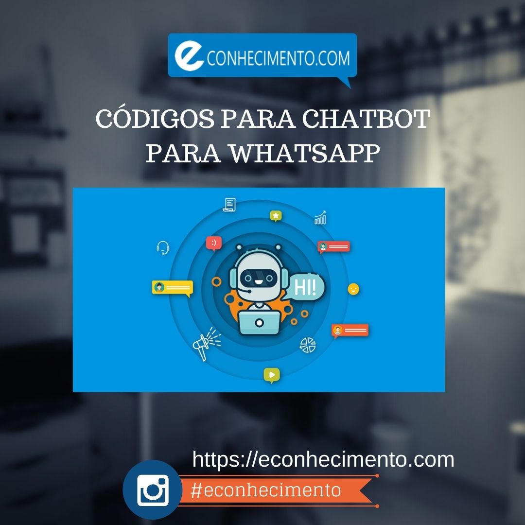 C digos Para Chatbot EConhecimento